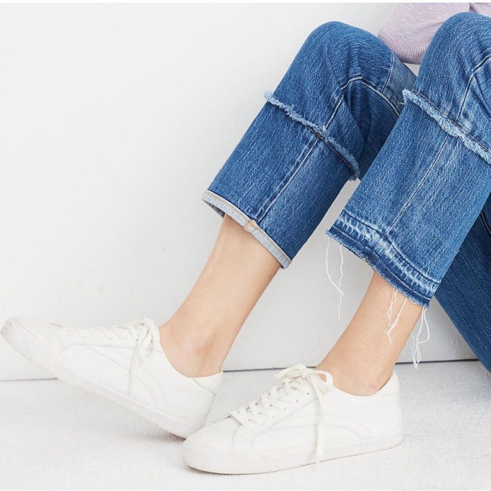 MADEWELL SIDEWALK CLOUDLIFT LOW TOP LEATHER LOW TOP SNEAKERS‎ W 10M MEN 8.5